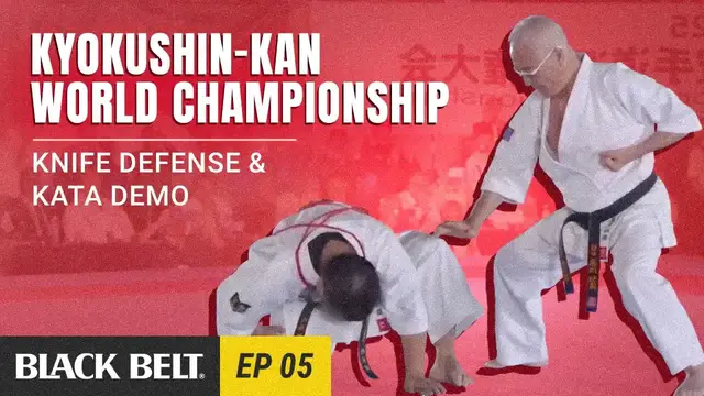Video thumbnail for Blackbelt Magazine: Kyokushin-kan World Championship: Knife Defense & Kata Mastery