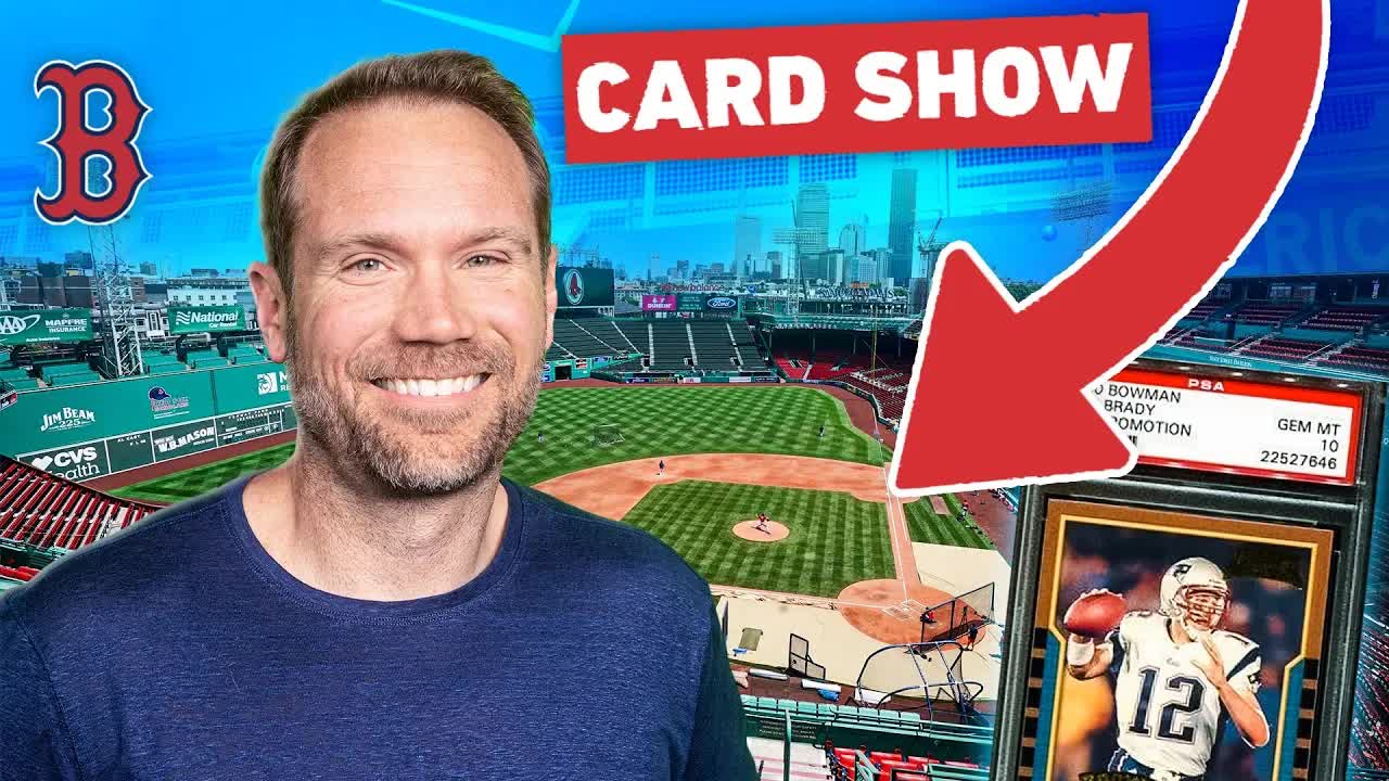 Video thumbnail for Sports Card Investor: fenway park card show! bradys, mantles & sports card deals