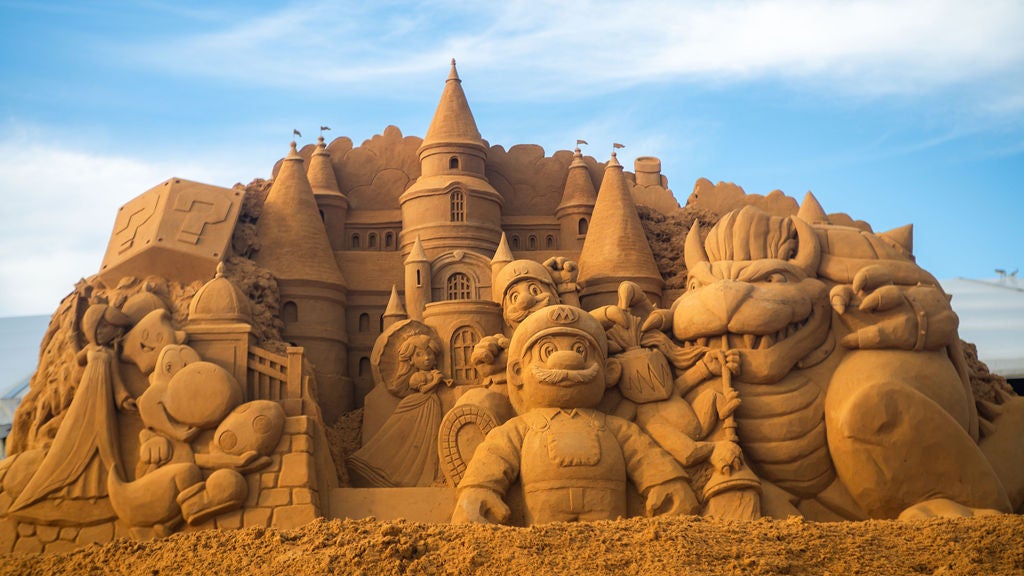 Video thumbnail for The Super Mario Galaxy Movie - Australian Sand Sculpting Championships 2026 Video