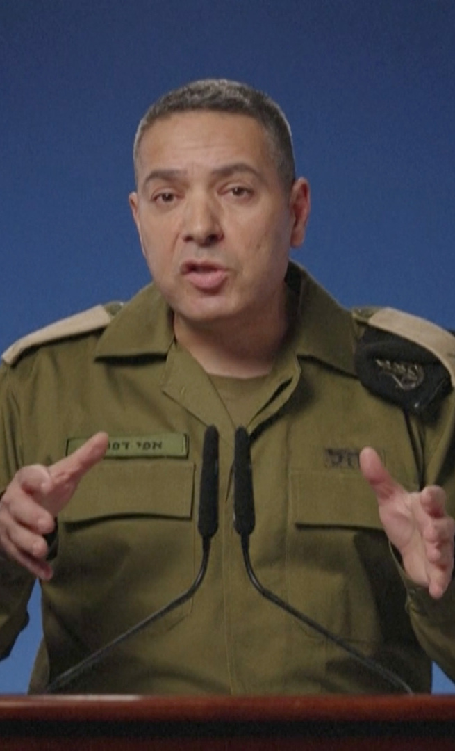 Video thumbnail for Israel's army expects 'several more weeks' of waging war on Iran