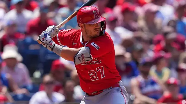 'Video thumbnail for Mike Trout's First 20 Home Runs of 2025!'