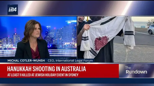 Video thumbnail for Hanukkah shooting in Australia