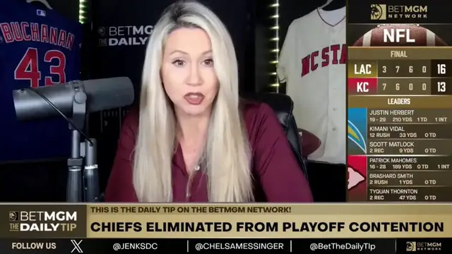 Video thumbnail for Down Goes Patrick Mahomes and the Chiefs