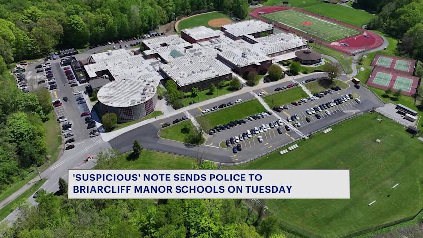 Video thumbnail for Classes resume after suspicious note prompts evacuation in Briarcliff Manor