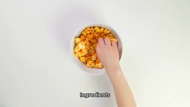 'Video thumbnail for Caramel popcorn recipe'