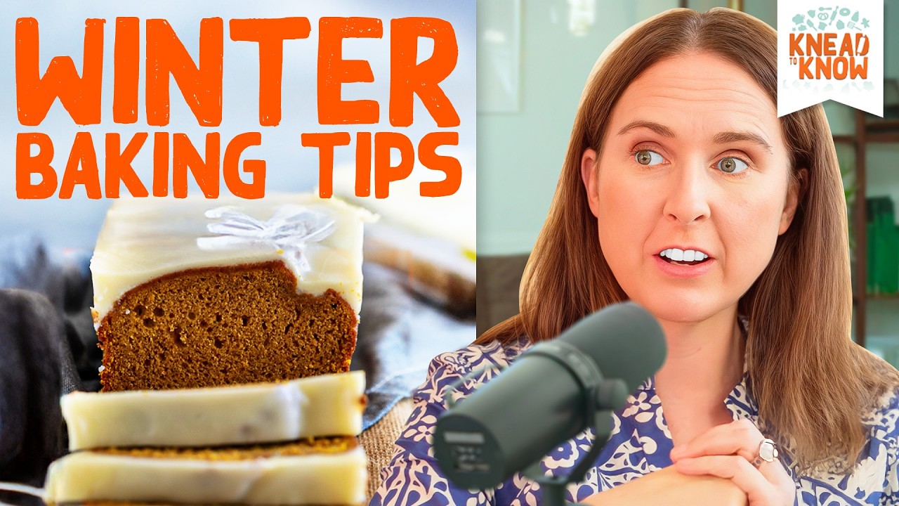 Video thumbnail for Must-Have Tips For Cold Weather Baking & Secret Ingredient Pumpkin Bread | Knead to Know