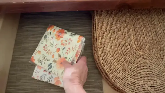 'Video thumbnail for She sticks a napkin on a Dollar Store cutting board for this GENIUS kitchen update!'