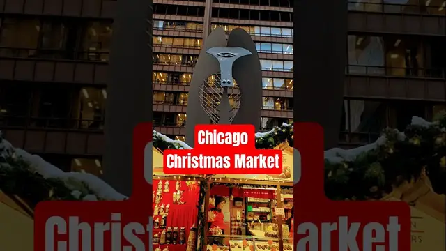 Video thumbnail for Chicago Christmas Market Walk Through #chicago