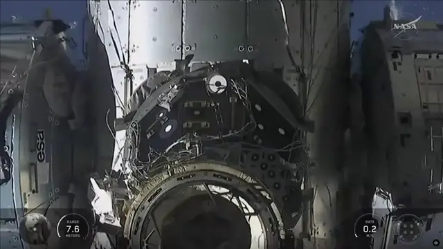 Video thumbnail for United States: SpaceX Crew-12 Undocks From ISS in Washington.