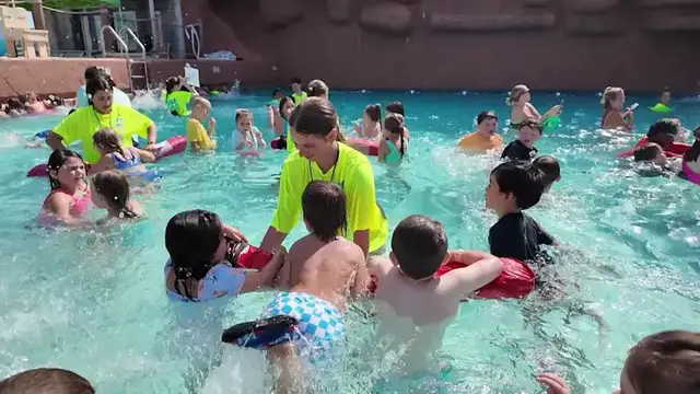 Video thumbnail for 'World's largest swim lesson' held across New Jersey and the globe, including Breakwater Beach in Seaside Heights