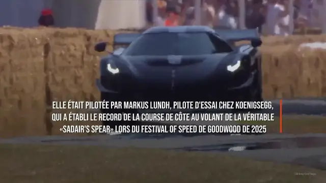 Video thumbnail for Une supercar construite en LEGO bat un record de vitesse.
