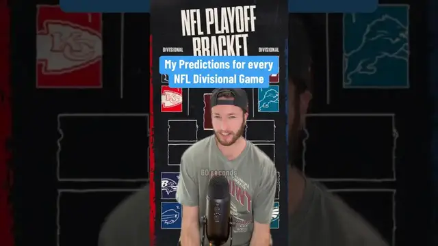 'Video thumbnail for My Predictions for the NFL Divisional Round'