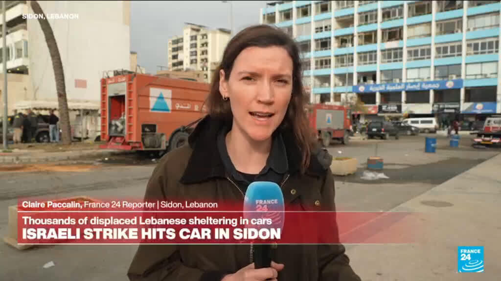 Video thumbnail for South Lebanon residents flee death and destruction