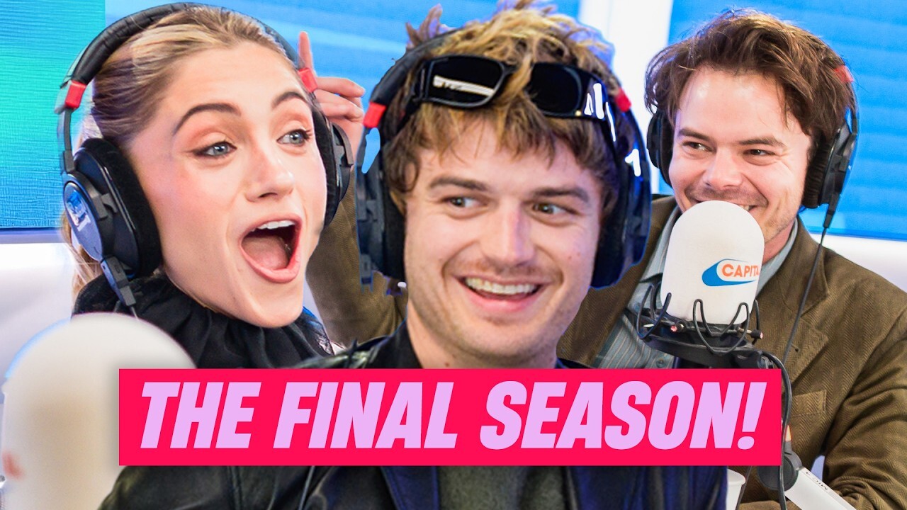 Video thumbnail for Stranger Things cast reflect on living together and their emotional final goodbye | Capital