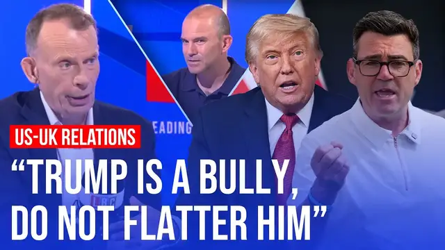 Video thumbnail for 'Stand up to him': How should the next Prime Minister approach Trump?