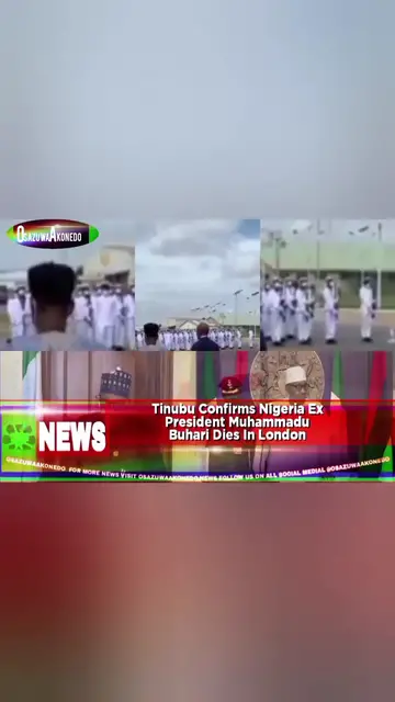Video thumbnail for Tinubu Confirms Nigeria Ex President Muhammadu Buhari Dies In London