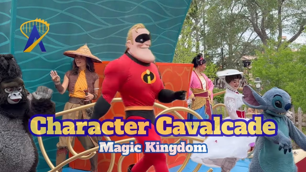 Video thumbnail for Disney Character Cavalcade at Magic Kingdom - Walt Disney World