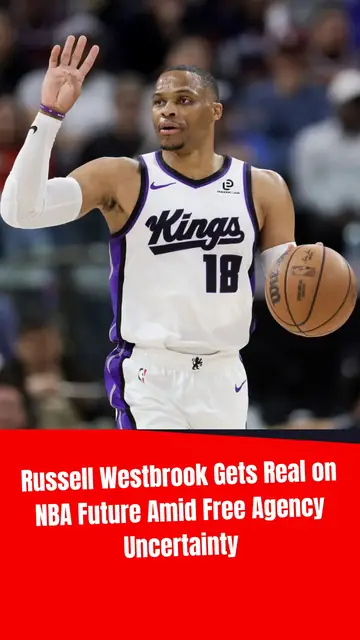 Video thumbnail for Russell Westbrook Gets Real on NBA Future Amid Free Agency Uncertainty