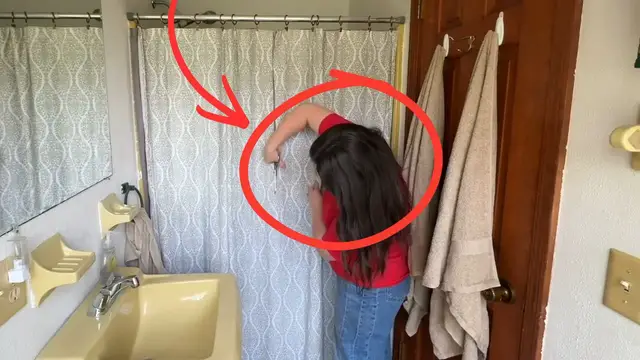 Video thumbnail for Everyone Will Be Cutting Up Their Shower Curtains When They See This (Genius!)