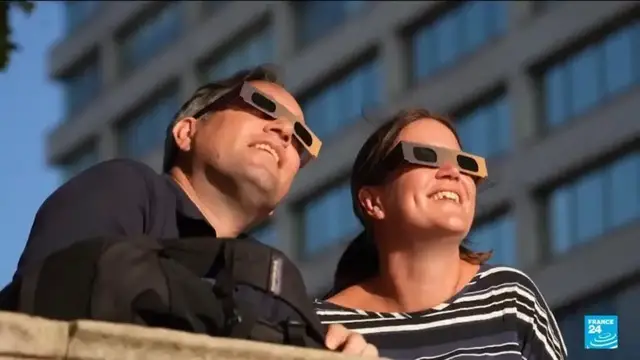 Video thumbnail for Solar eclipse 2026: One in eight people worldwide see partial eclipse
