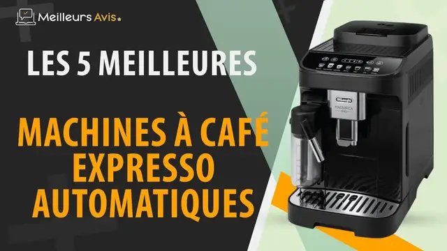 Video thumbnail for ⭐️ MEILLEURE MACHINE À CAFÉ EXPRESSO AUTOMATIQUE - Comparatif 2024