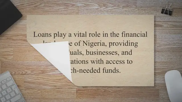Video thumbnail for Loan in Nigeria – Everything You Need To Know