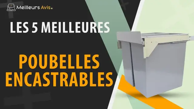 Video thumbnail for ⭐️ MEILLEURE POUBELLE ENCASTRABLE - Comparatif 2023