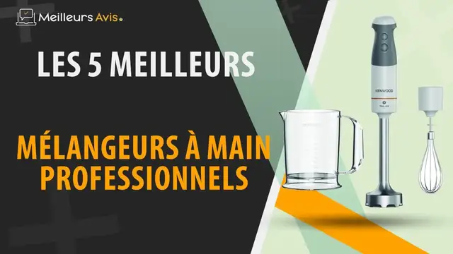 Video thumbnail for ⭐️ MEILLEUR MÉLANGEUR À MAIN PROFESSIONNEL - Comparatif 2023