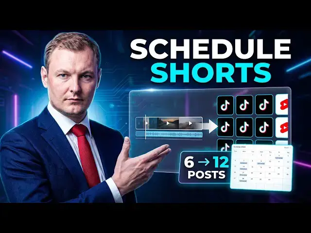Video thumbnail for How to Create and Schedule TikTok Shorts With Klap AI