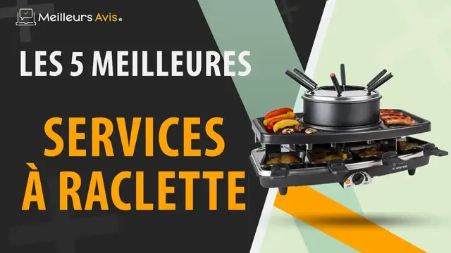Video thumbnail for ⭐️ MEILLEUR SERVICE À RACLETTE - Avis & Guide d'achat (Comparatif 2023)