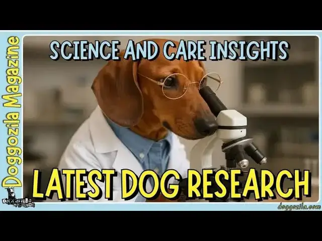 Video thumbnail for Latest Dog Research by Doggozila Magazine