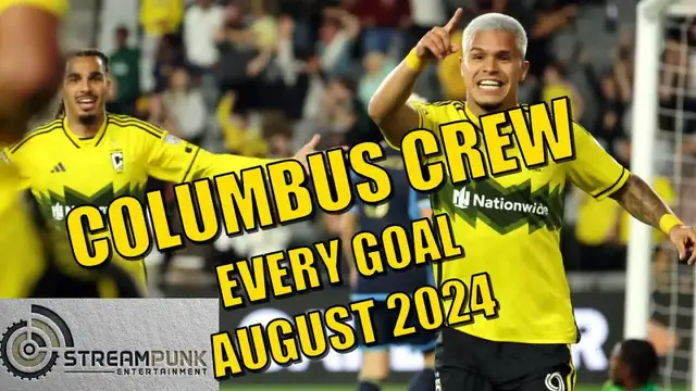 Video thumbnail for stream punk soccer: columbus crew august 2024 goals: leagues cup & mls highlights