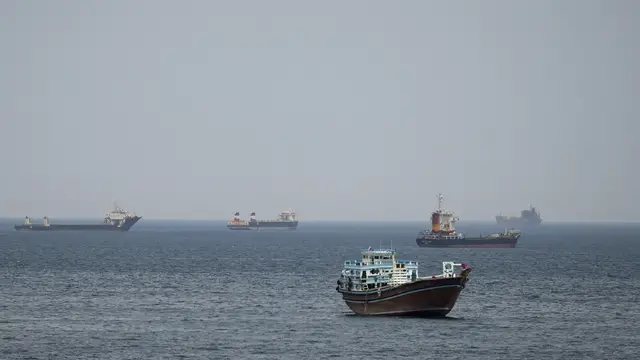 Video thumbnail for Extended ceasefire in doubt as Iran fires on cargo vessels in Strait of Hormuz