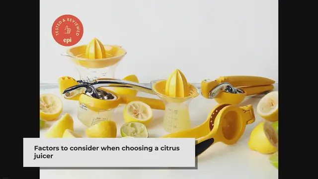Video thumbnail for What is the Best Citrus Juicer?