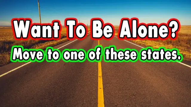 'Video thumbnail for Top 10 Least Populated US States.'