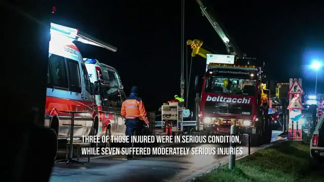 Video thumbnail for Five Dead And 40 Injured In Tour Bus Crash In Switzerland.