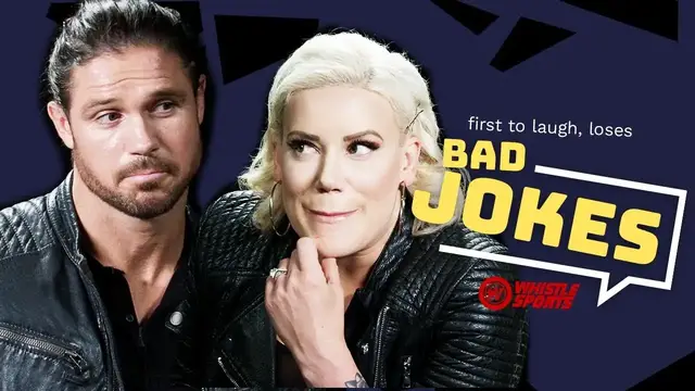 Video thumbnail for Johnny IMPACT vs. Taya Valkyrie | Bad Joke Telling