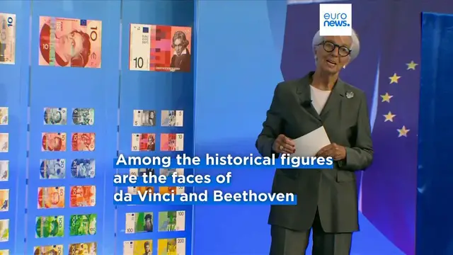 Video thumbnail for Opera icons or birds? Europeans invited to pick new euro banknotes
