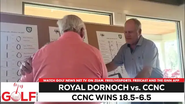 'Video thumbnail for Country Club of North Carolina vs. Royal Dornoch: Trophy presentation'