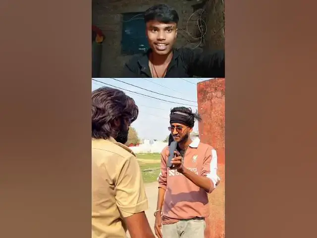 Video thumbnail for police pakde Aryan Kelvin ko 🤣🫵😅😊..#youtube #funny #comedy #sort #post