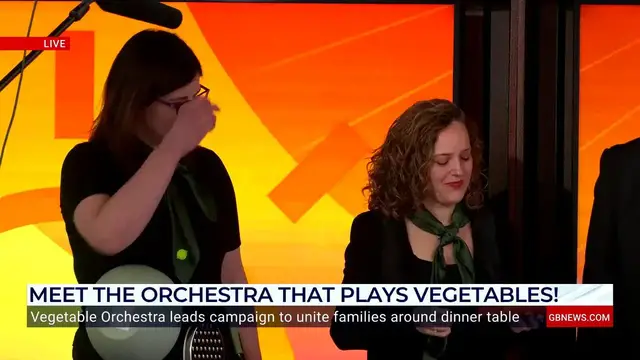 Video thumbnail for WATCH: The Vegetable Orchestra perform live on GB News