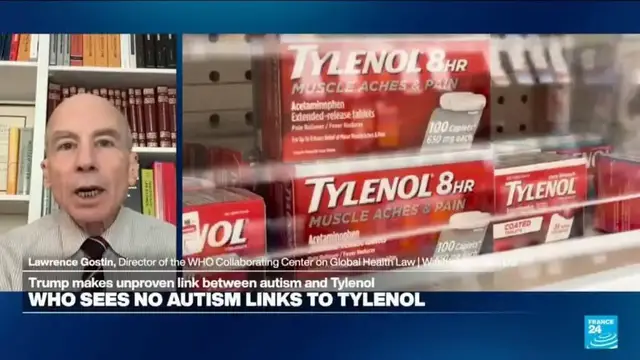 'Video thumbnail for 'Utterly reckless': public health expert slams Trump's comments on paracetamol'