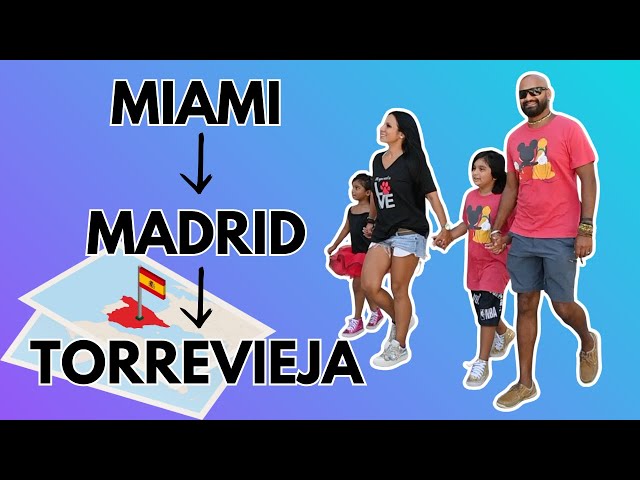 Video thumbnail for MIAMI TO MADRID TO TORREVIEJA  WITH 9 PETS PART 2