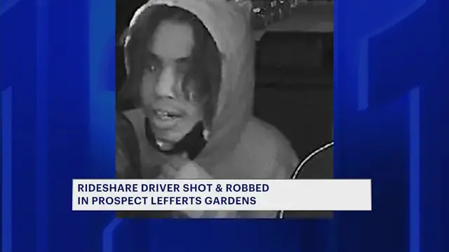 Video thumbnail for Rideshare driver shot in the face during violent robbery in Prospect Lefferts Gardens