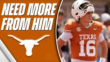 'Video thumbnail for Texas Longhorns - A to Z Sports : arch manning and texas' mixed performance against utep'