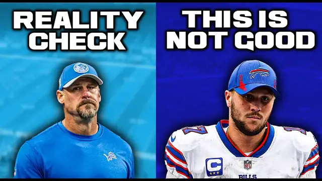 Video thumbnail for The Biggest Week 7 Takeaways! The Detroit Lions & Buffalo Bills Had BRUTAL Weeks