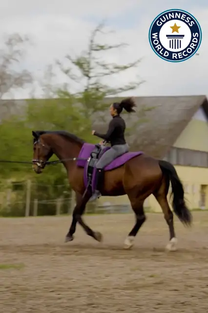 Video thumbnail for Meet Amanda Staalsoe, Guinness World Records Holder in Equestrian Vaulting