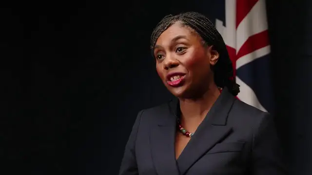 Video thumbnail for WATCH: Kemi Badenoch urges Britons not to 'lose hope' in New Year's message