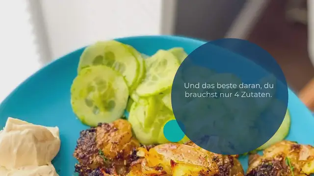Video thumbnail for Knusprige Quetsch Kartoffeln mit nur 3 Zutaten