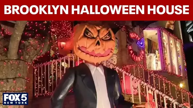 Video thumbnail for Brooklyn's Home for the Holidays gets spooky